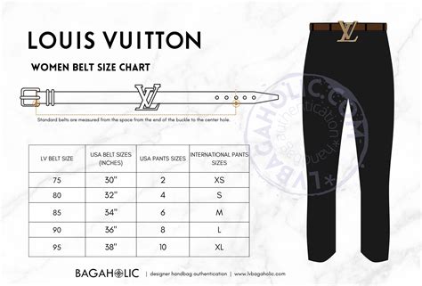 105 42 belt size louis vuitton|Louis Vuitton Size Guide: Bags, Shoes & Belts Size Charts.